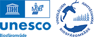 Biosfärområde Vindelälven-Juhttátahkka Logotyp
